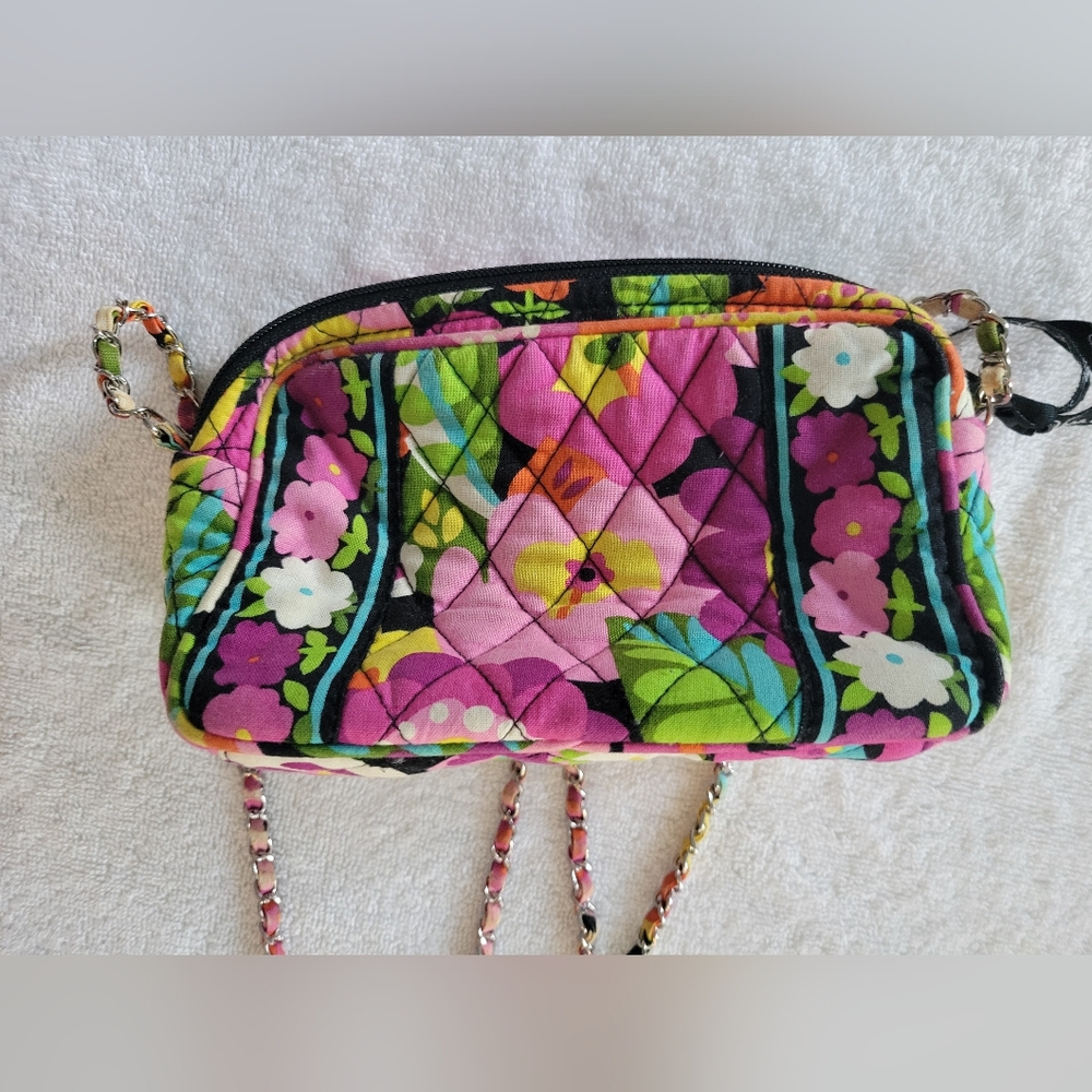 Vera Bradley Va Va Bloom Crossbody Bag, Retired Pattern - Picture 4 of 12